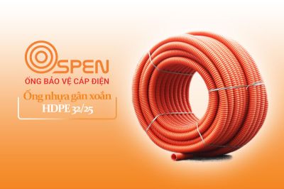 Ống nhựa gân xoắn HDPE OSPEN 32/25